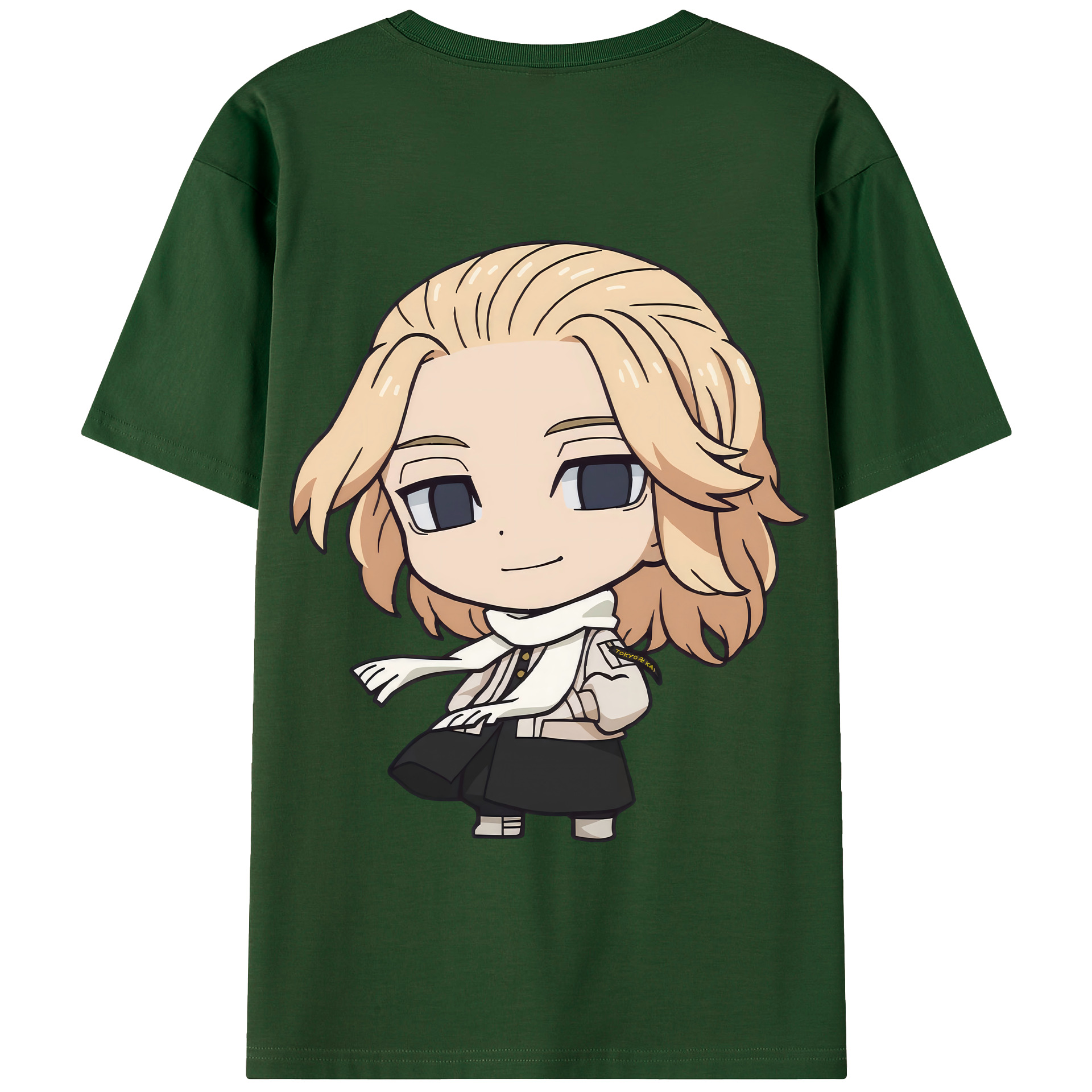 （画像用） 東京リベンジャーズ Tokyo Revengers 綿100％半袖Tシャツ（背面プリント）